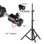 Xiaohui-soporte portátil Universal de 50cm-160cm para Mini proyector HY300, soporte para trípode, soporte de carga máxima de 3,3 libras